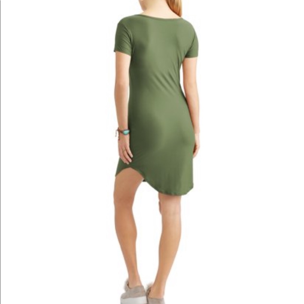 NWT: Juniors' Short Sleeve Tunic T-Shirt Dress (M) - Picture 3 of 5